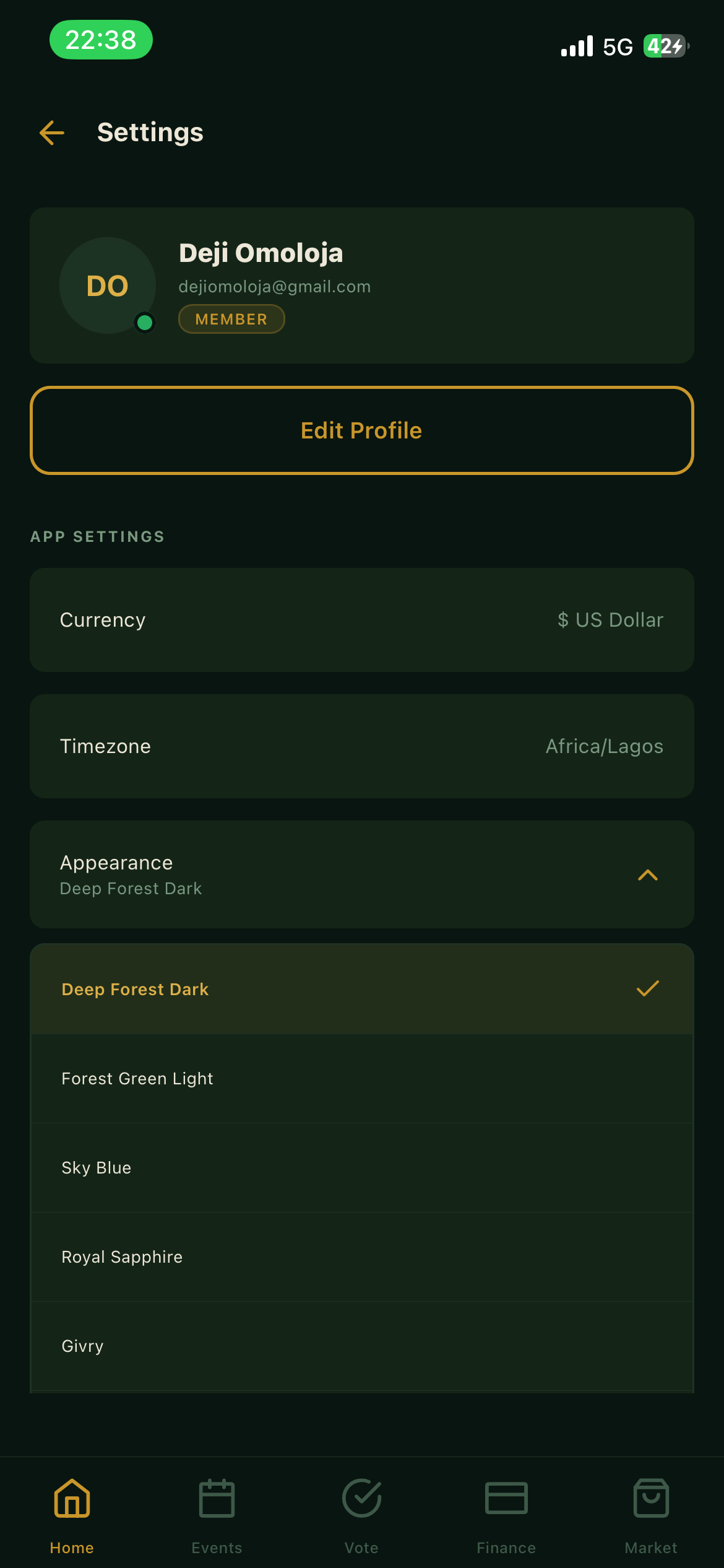 Deep Forest Dark